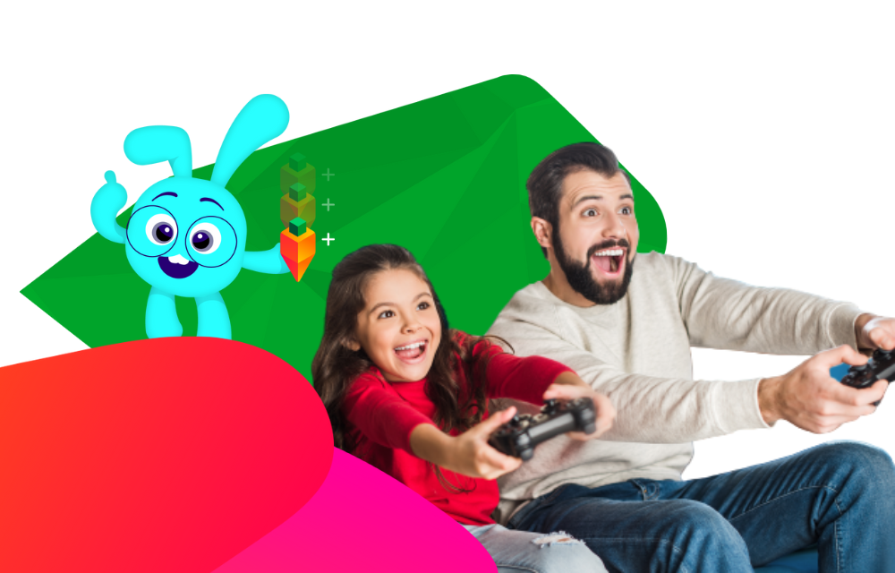 Spend time with your kids by playing video games with them