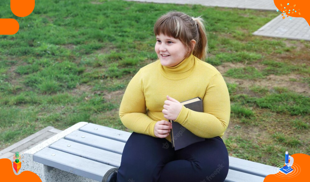 obese girl obesity screen time parents aware